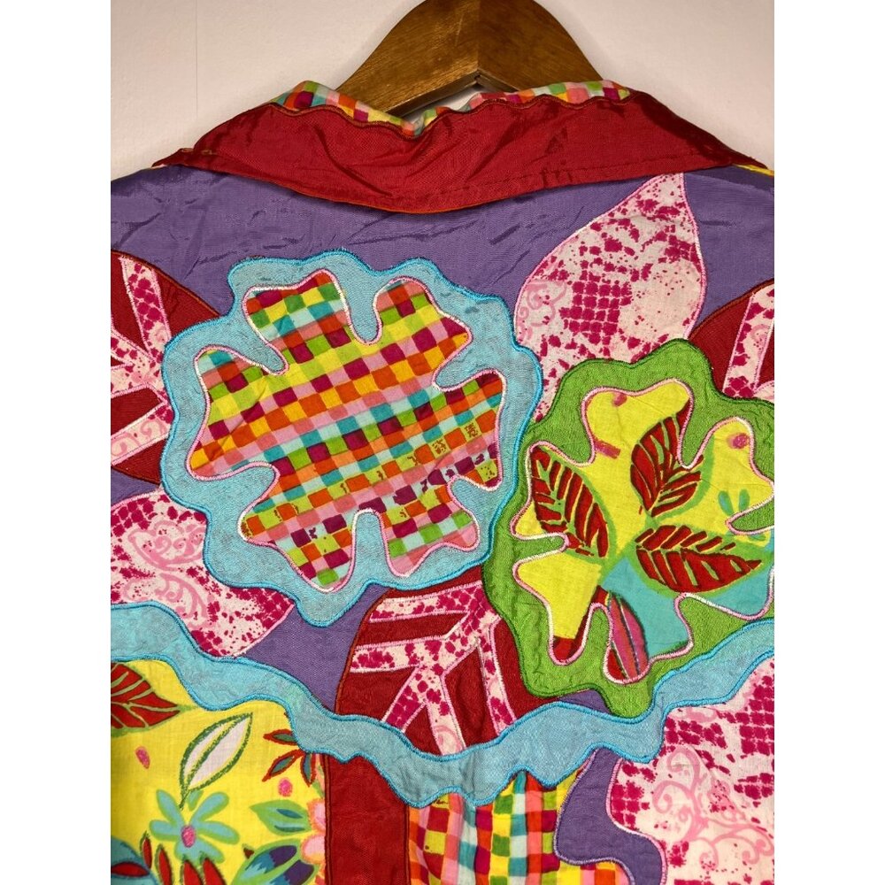 Madison Studio Women's Large Patchwork Applique L… - image 10